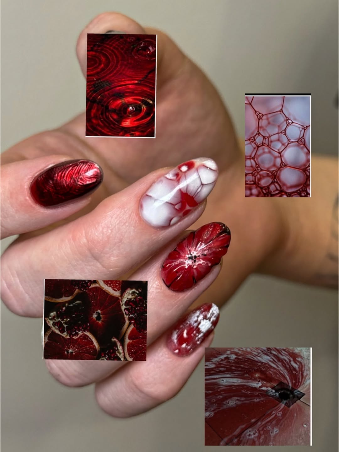 Odważna stylizacja paznokci crazy art